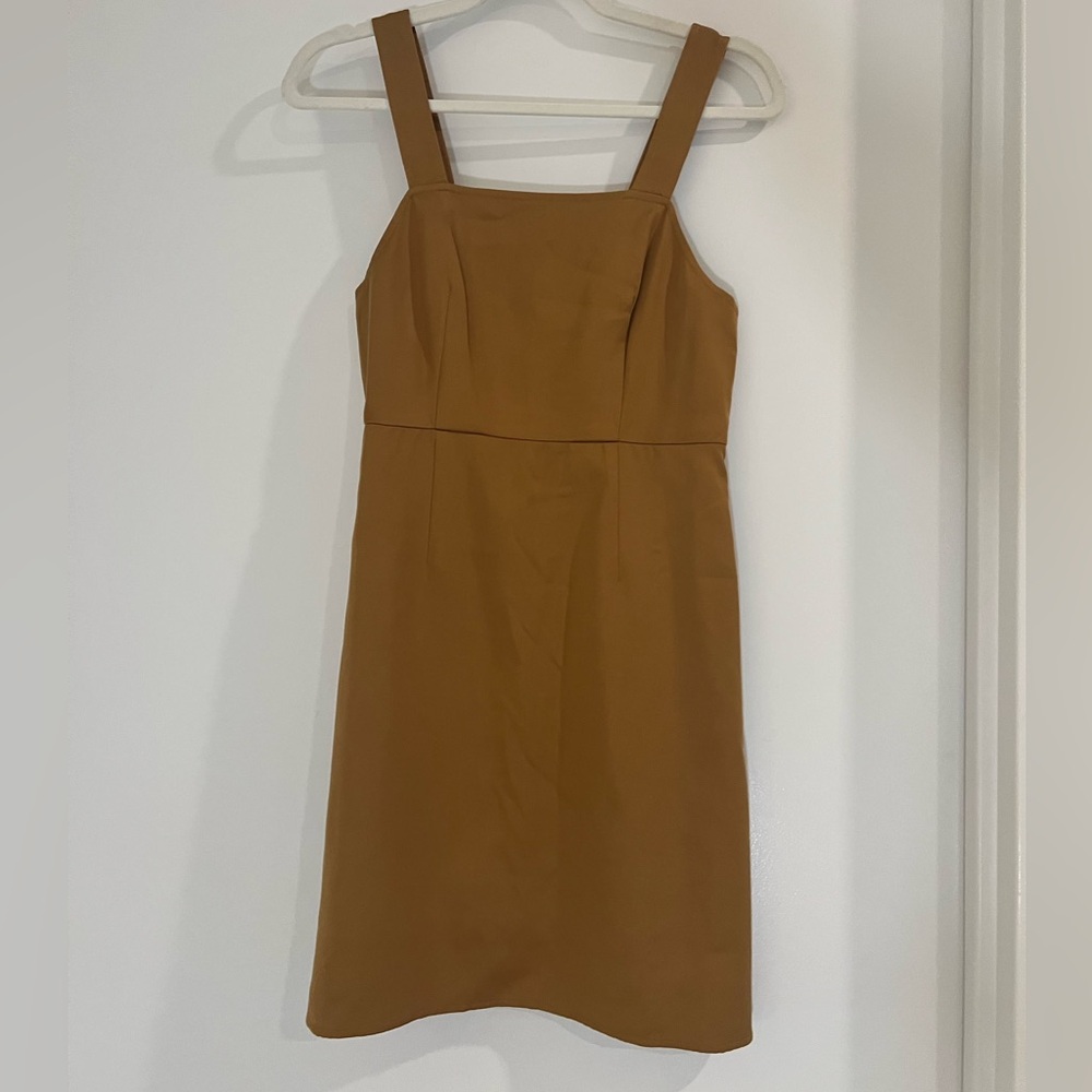 J. Crew Tan Mini Dress